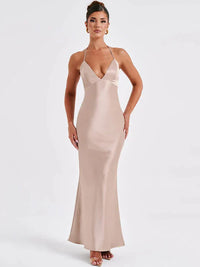 Laura | Rückenfreies Nachtkleid in Rosa