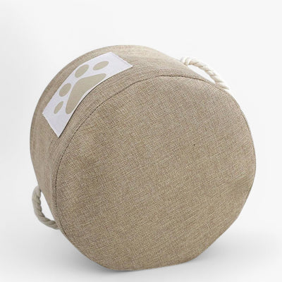 Faltbarer Spielzeugkorb mit Seilgriff – Livia