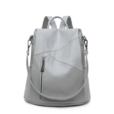 JOANA | DIEBSTAHLSICHERER LEDERRUCKSACK