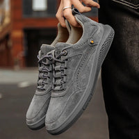 Helena | Damen Casual Wildleder Sneaker in Grau