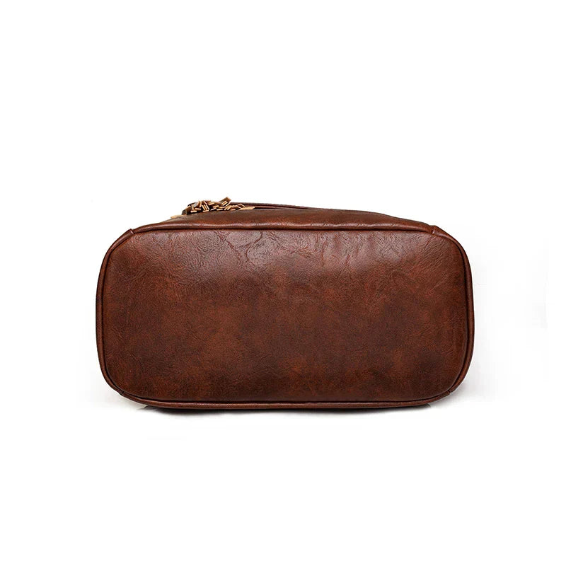 NOA | DIEBSTAHLSICHERER LEDERRUCKSACK