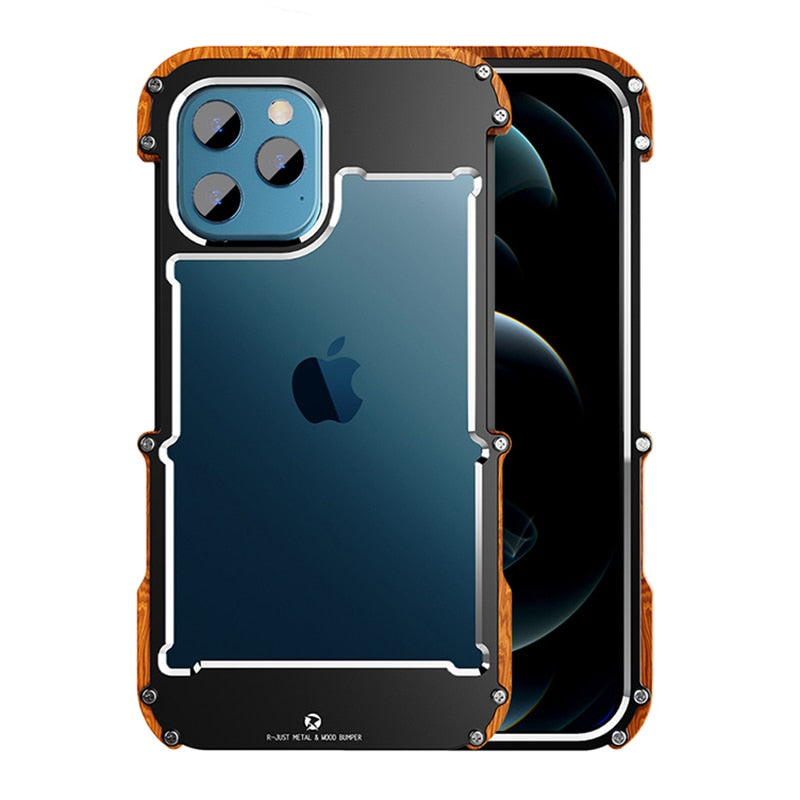 iPhone Case mit Holzveredelung