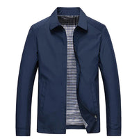 Übergangsjacke Herren Businessstil | Leicht & Wasserabweisend in Blau