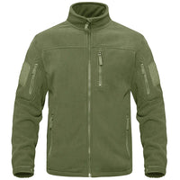 Trendige taktische Herren-Fleecejacke - Rodd in Grün