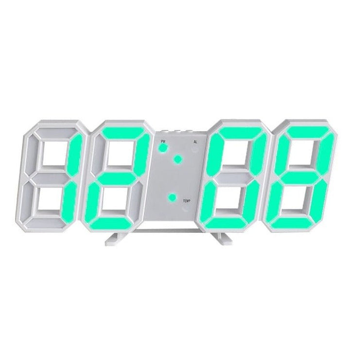 3D LED Wanduhr mit Dimmbarem Licht – Timora