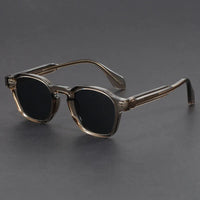 Tara | Vintage-Sonnenbrille mit kräftigem Rahmen in Grau