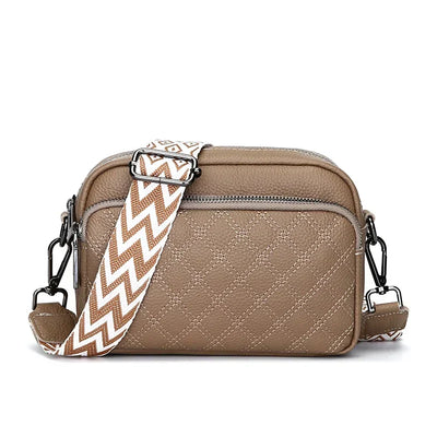 Belle | Raffinierte PU Lederachsen Tasche