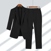 Elena | Luxuriöses Blazer-Set in Schwarz