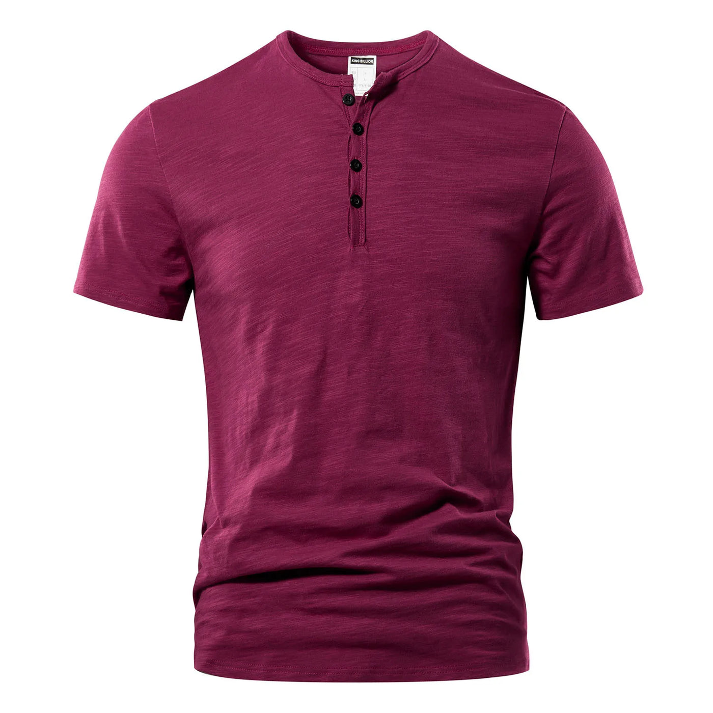 Herren Lässig Henley T-Shirt | Klassisch