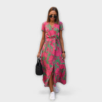 Eshel - Bequemes Kleid in Grün
