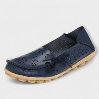 Stylish Casual Slip-On Flats in Dunkelblau
