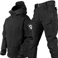 Lubomir - Windbreaker-Set für Herren in Schwarz