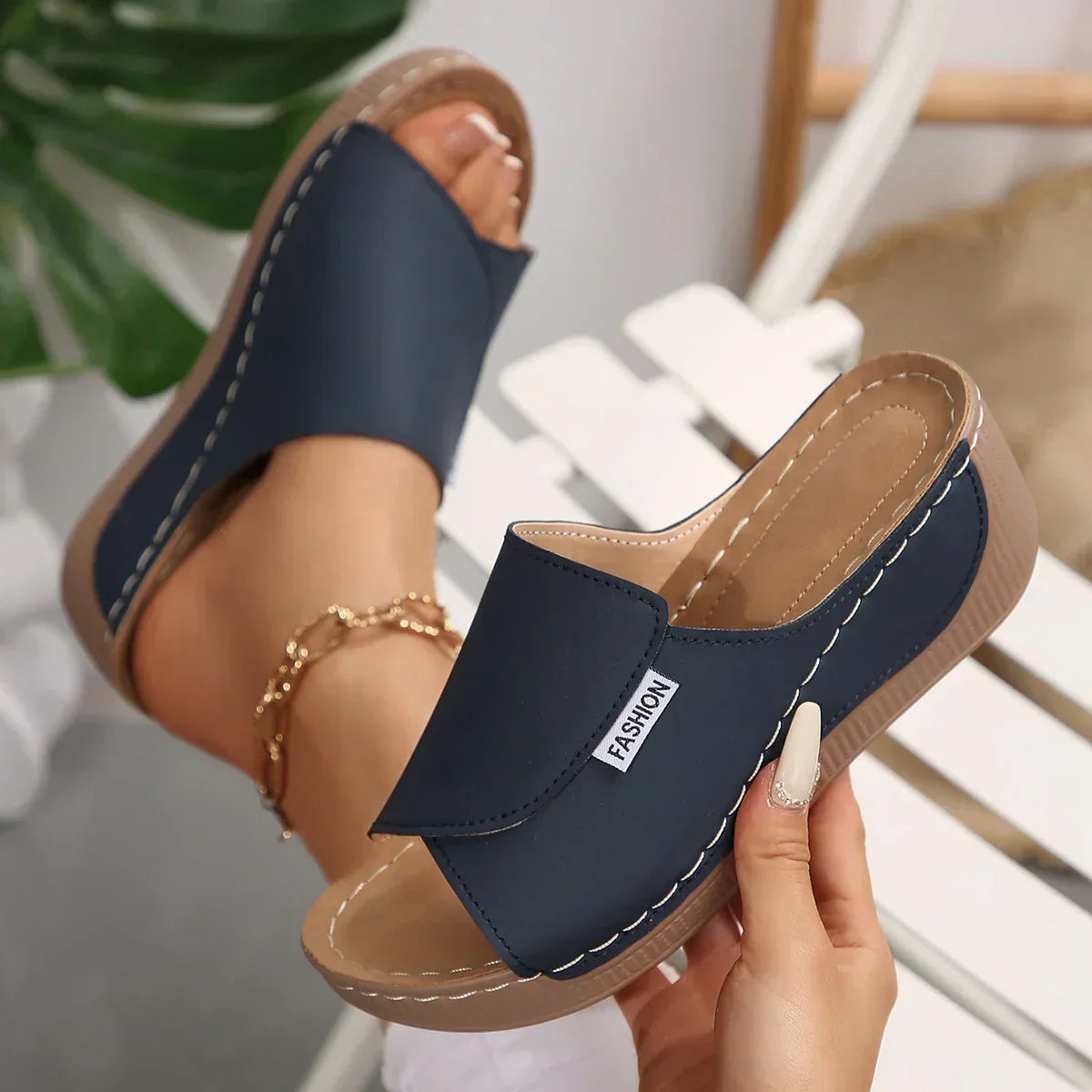 Selene | Orthopädische Keilabsatzsandalen™