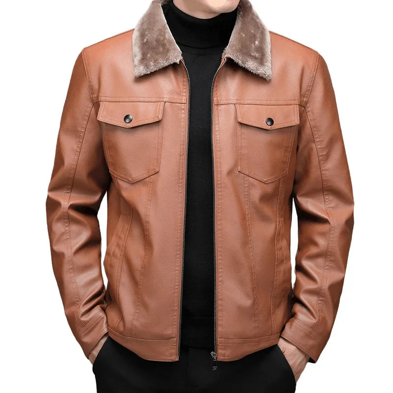 Blake™ Vintage Lederjacke