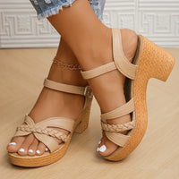 Sarah - Orthopädische Modesandalen in Camel