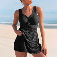 Lumia Tankini-Set – Chic Zweiteiliges Badeoutfit in Schwarz