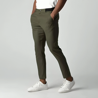 Artemio | Herren Slim-Fit Hose in Grün