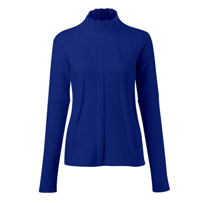 Elen - Rollkragenpullover mit elegantem Faltenwurf