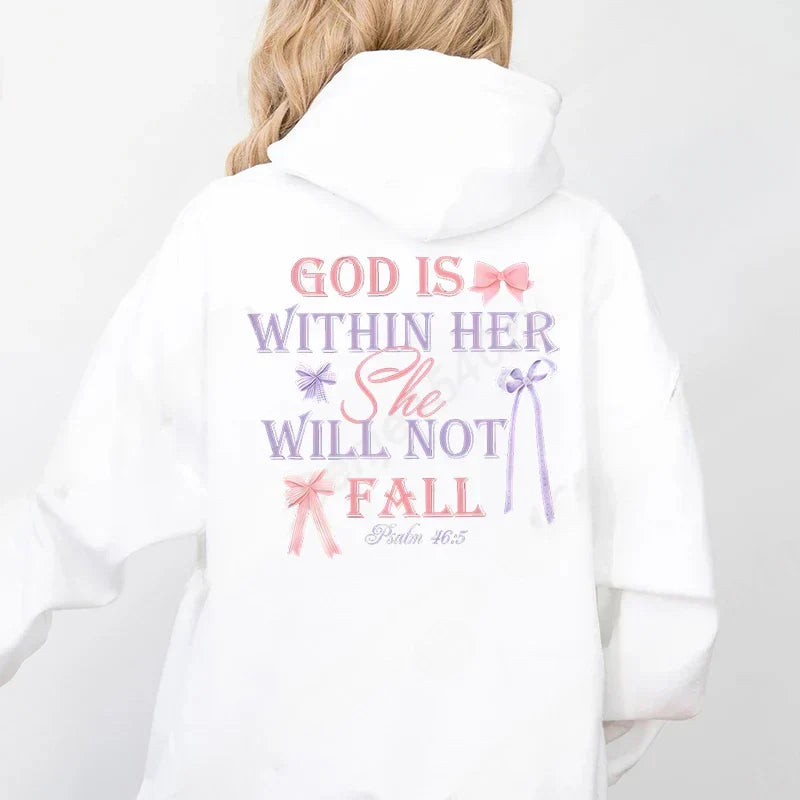 Faith™ – Psalm 46:5 Inspirierender Hoodie