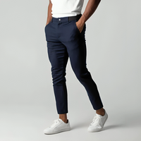 Artemio | Herren Slim-Fit Hose in Marineblau