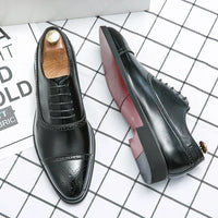 Paul | Herren Orthopädie Oxford Schuhe in Schwarz