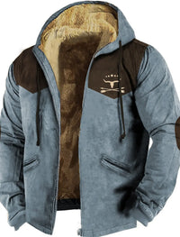 Spletion - Taktische Freizeit-Kapuzenjacke in Blau