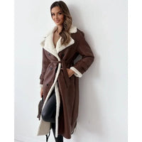 Monroe - Warme Jacke in Braun
