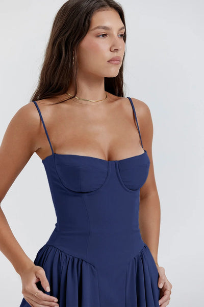 Vivian - Zeitlose Schönheit Midi-Kleid