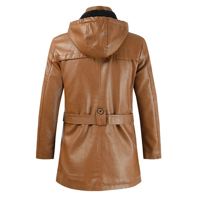 Zane™ Lange Lederjacke