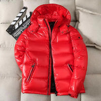 Herren Daunen Jacke | Winter in Rot