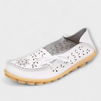 Stylish Casual Slip-On Flats in Weiß
