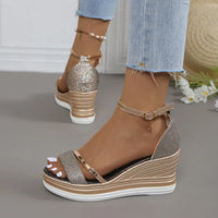 Alina - Elegante Orthopädische Sandalen in Roségold (Fast ausverkauft)