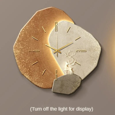 Minimalistische Wanduhr im skandinavischen Design - NordiqTime