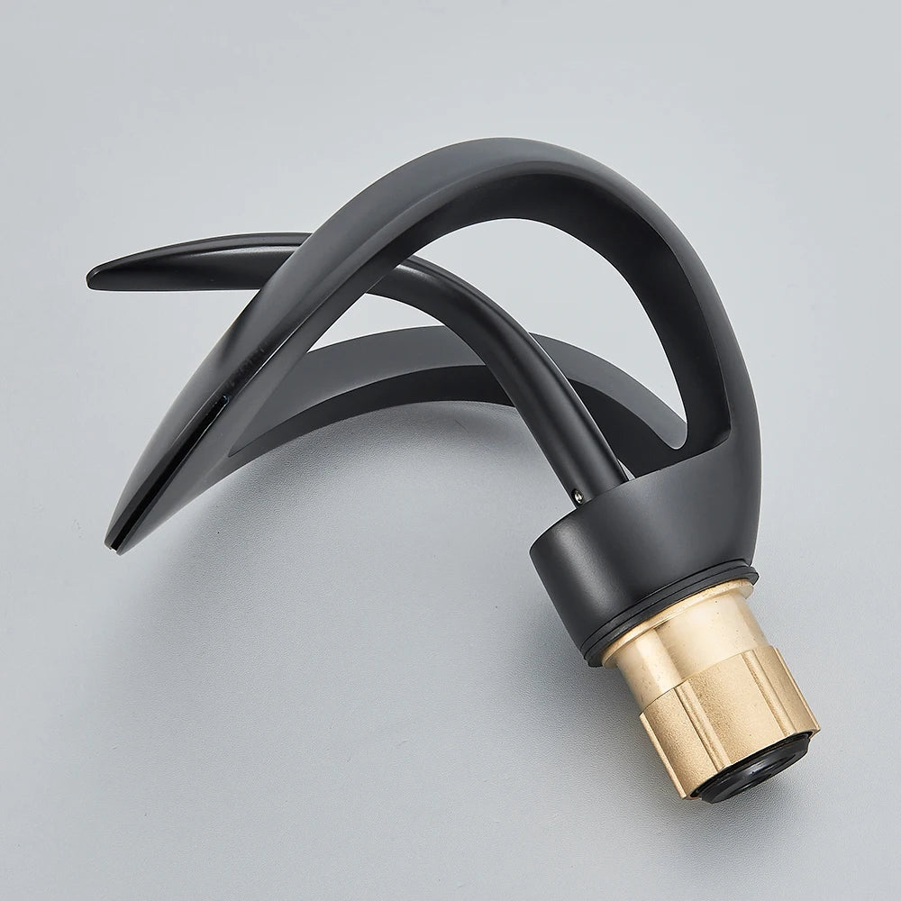 Mischwasserhahn mit Wasserfallauslauf - Flowarc