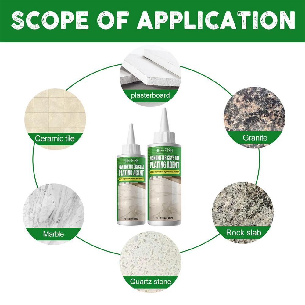 Poliermittel für kratzfreien und strahlenden Stein - StoneShine