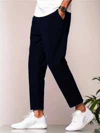 ALEXANDER | LEICHTE UND LUXURIÖSE HOSE in Blau