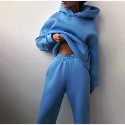Damen Oversized Lounge Jogging Set – Liv