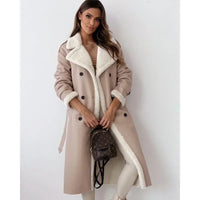 Monroe - Warme Jacke in Aprikose