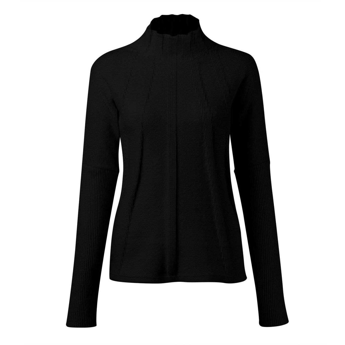 Elen - Rollkragenpullover mit elegantem Faltenwurf