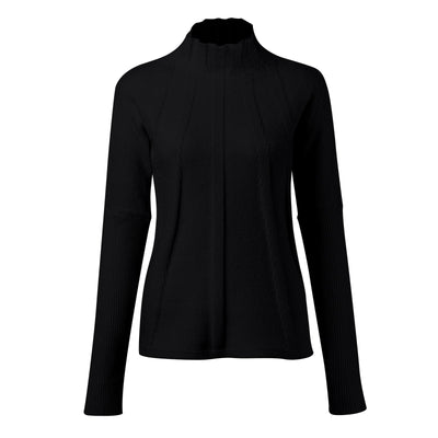 Elen - Rollkragenpullover mit elegantem Faltenwurf