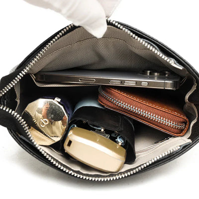 Matilda | Finnisches PU Leder Schultertasche