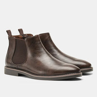 Sanford | Lederstiefel für Herren in Dunkelbraun