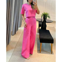 Adrienne | Zweiteiliger Satz in Rosa