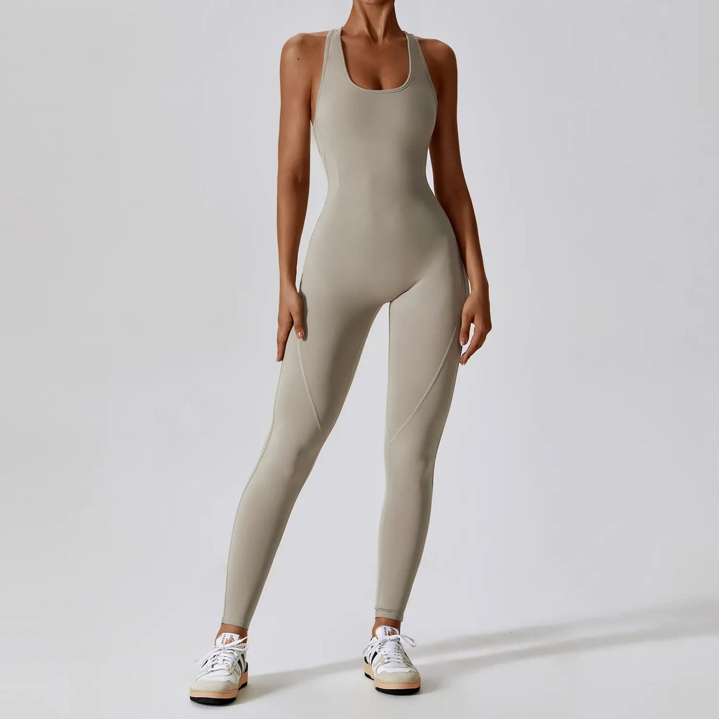 Miranda | Yoga Jumpsuit Mit Offenem Rücken