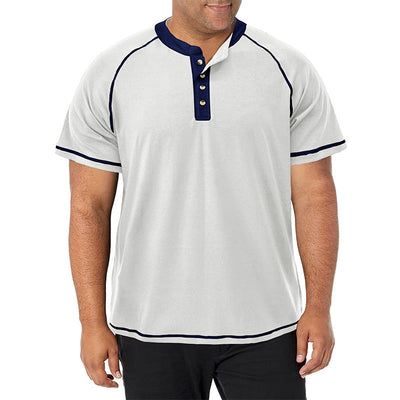 Kurzarm - T-Shirt aus weicher Baumwolle in großer Größe