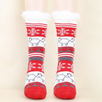 Gemusterte Wintersocken in Variante 2
