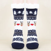 Gemusterte Wintersocken in Variante 10