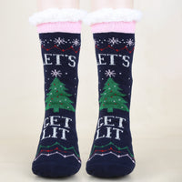 Gemusterte Wintersocken in Variante 9