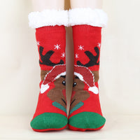 Gemusterte Wintersocken in Variante 7
