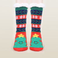 Gemusterte Wintersocken in Variante 5
